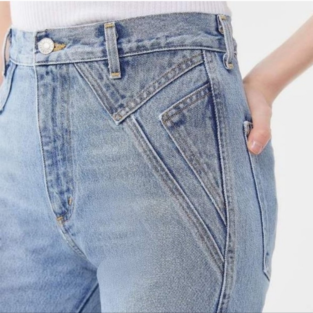 Agolde Dorian Straight Leg Jean Lt. Wash size 29 - Picture 4 of 12